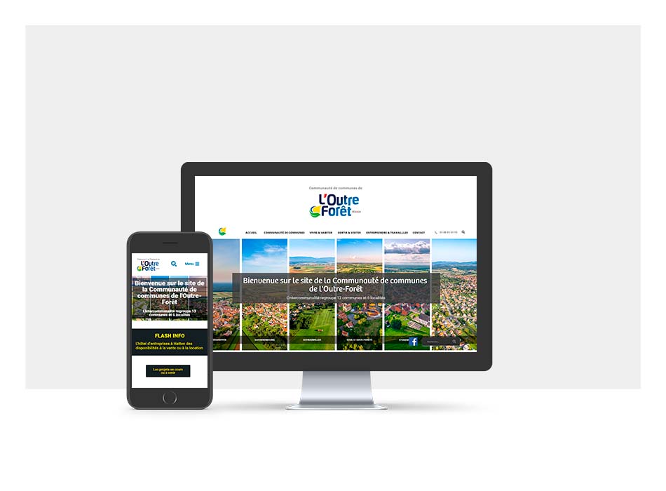 image de présentation de l'article de lancement du nouveau site web de la CCOF